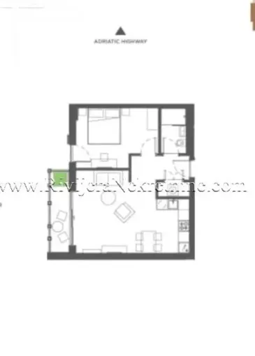 Apartment for sale in Tivat