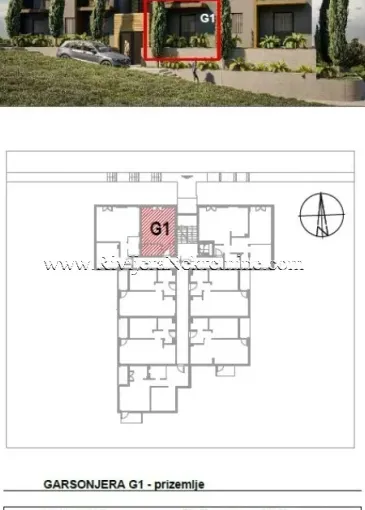 Property under construction for sale in Dobrota