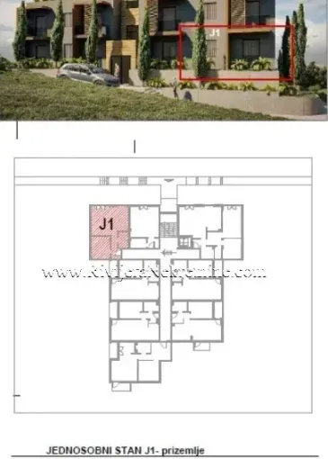 Property under construction for sale in Dobrota