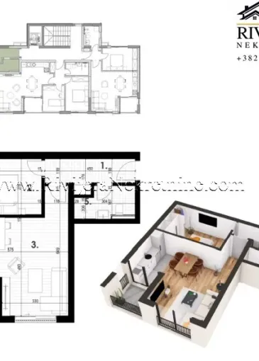 Property under construction for sale in Tivat