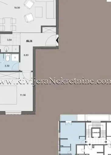 Immobilie im Bau zum Verkauf in Donja Lastva