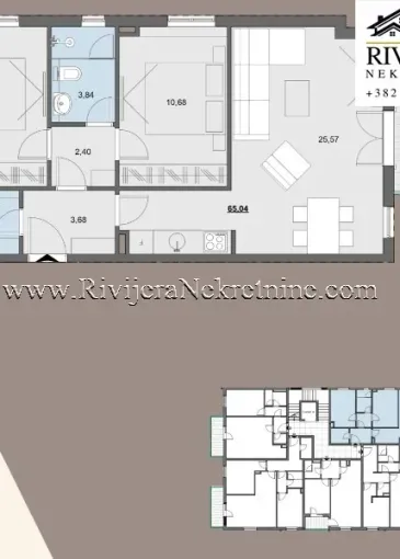 Property under construction for sale in Donja Lastva
