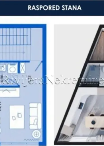 Property under construction for sale in Tivat