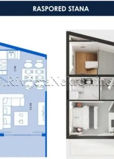 Property under construction for sale in Tivat