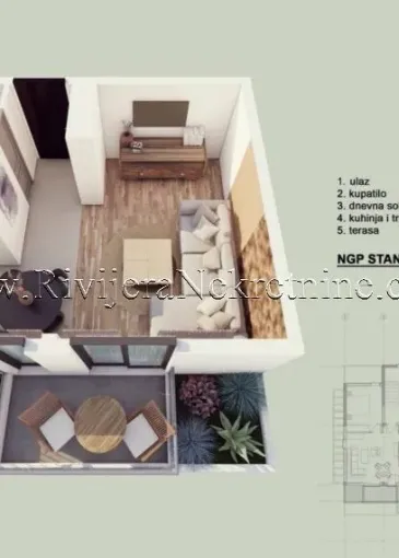 Immobilie im Bau zum Verkauf in Donji Orahovac