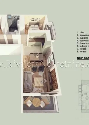 Propiedad en construcción en venta en Donji Orahovac