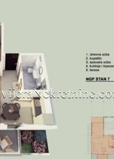 Property under construction for sale in Donji Orahovac