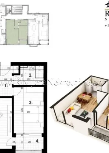 Propriété en construction à vendre à Tivat